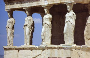 cariatides grecs