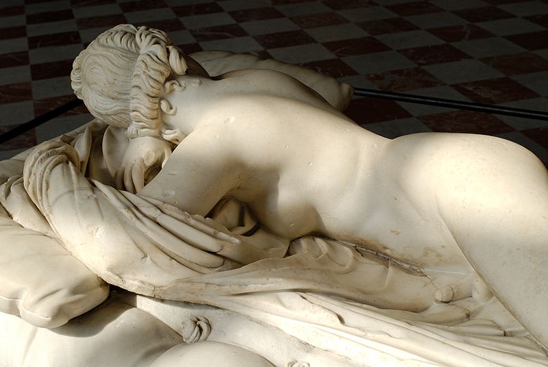 Hermaphrodite endormi, Musée du Louvre