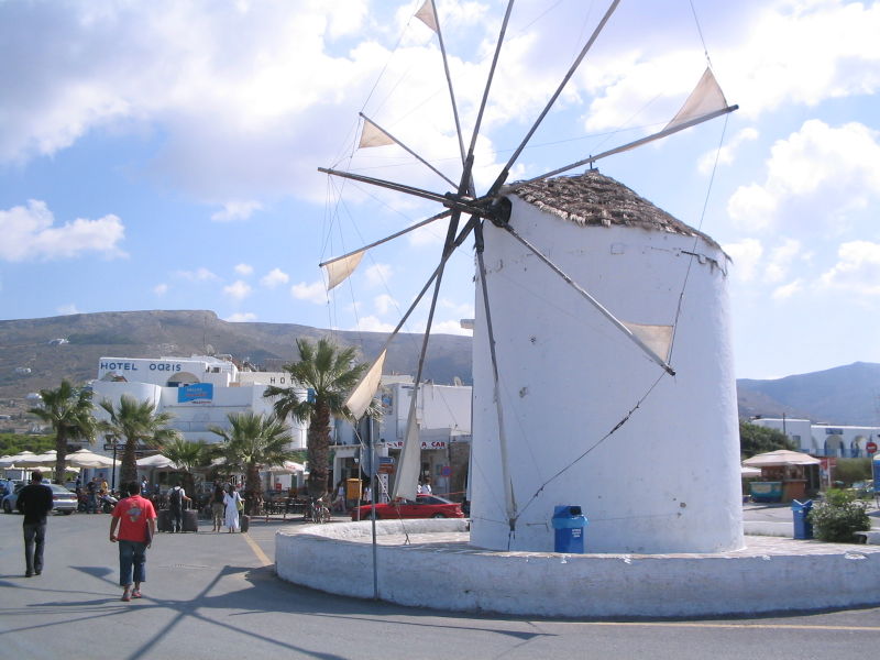 Moulin à vent à Paros