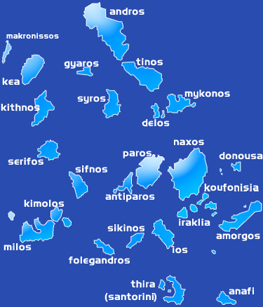 L'archipel des Cyclades
