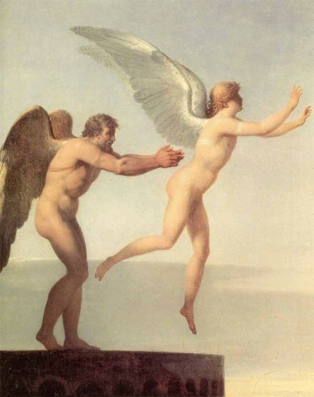 Icare et Dédale, par Charles Paul Landon (1799)