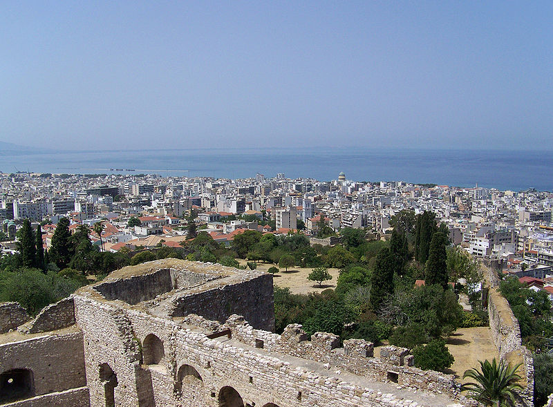 Patras vu depuis la forteresse