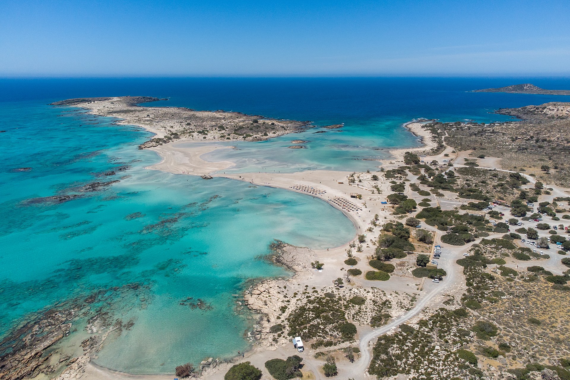 Plage d'Elafonissi, Crte